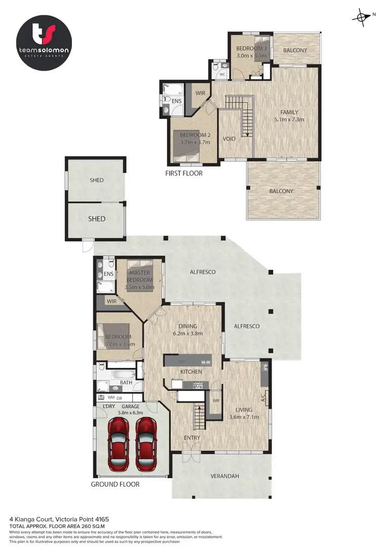 Floorplan of Homely house listing, 4 Kianga Court, Victoria Point QLD 4165