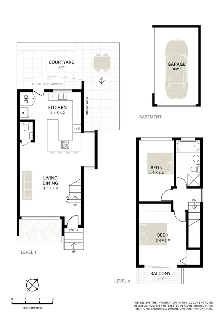 Floorplan of Homely townhouse listing, 5/238 Buffalo Road, Ryde NSW 2112