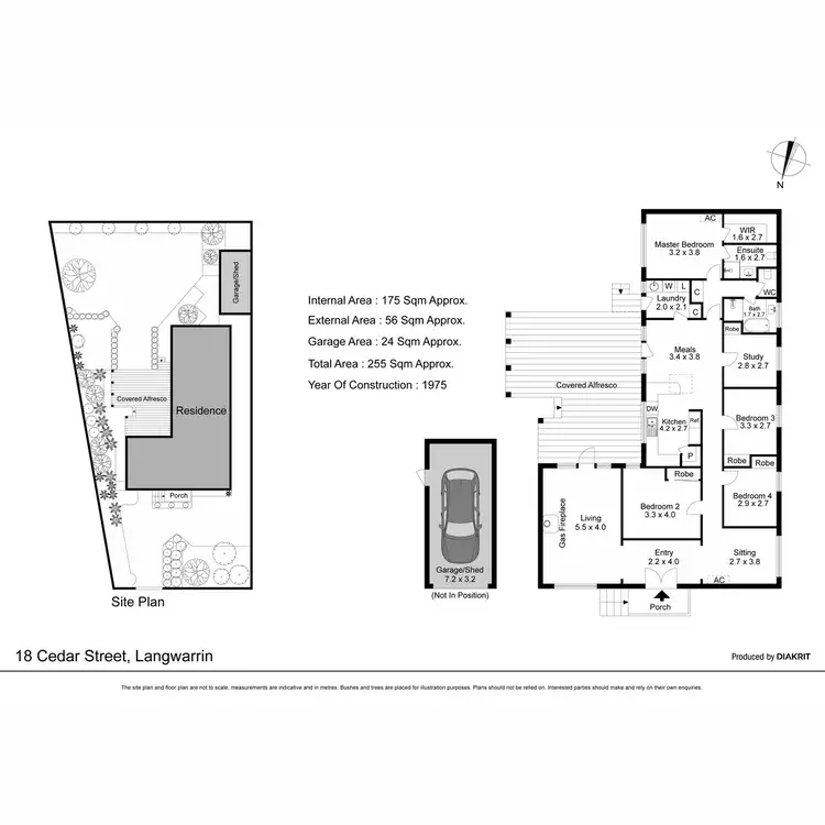 Floorplan of Homely house listing, 18 Cedar Street, Langwarrin VIC 3910