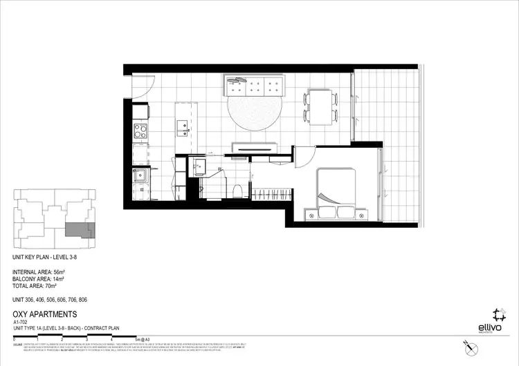 Floorplan of Homely apartment listing, 806/8 Zillah Street, Stones Corner QLD 4120