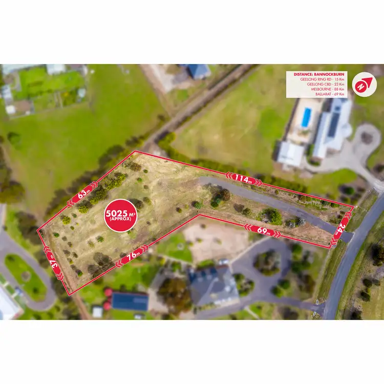 Floorplan of Homely land listing, LOT 2, 26 Middleton Drive, Bannockburn VIC 3331