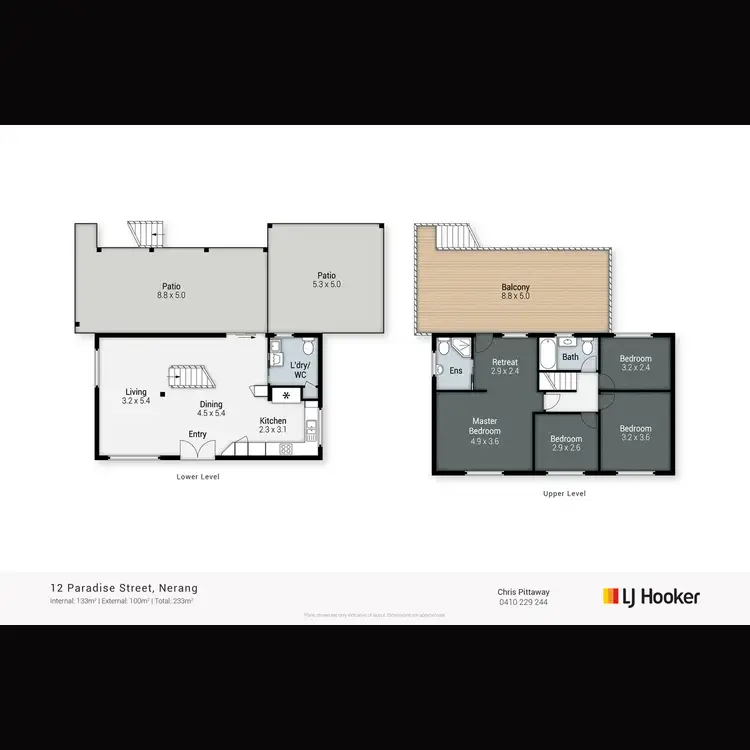 Floorplan of Homely house listing, 12 Paradise Street, Nerang QLD 4211