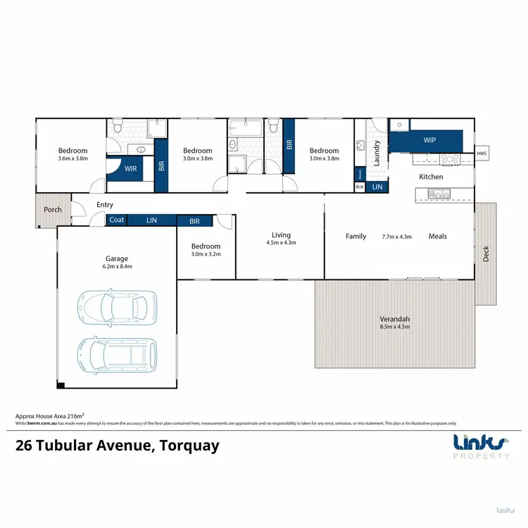 Floorplan of Homely house listing, 26 Tubular Avenue, Torquay VIC 3228