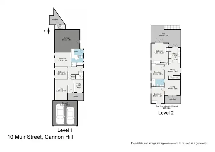 Floorplan of Homely house listing, 10 Muir Street, Cannon Hill QLD 4170