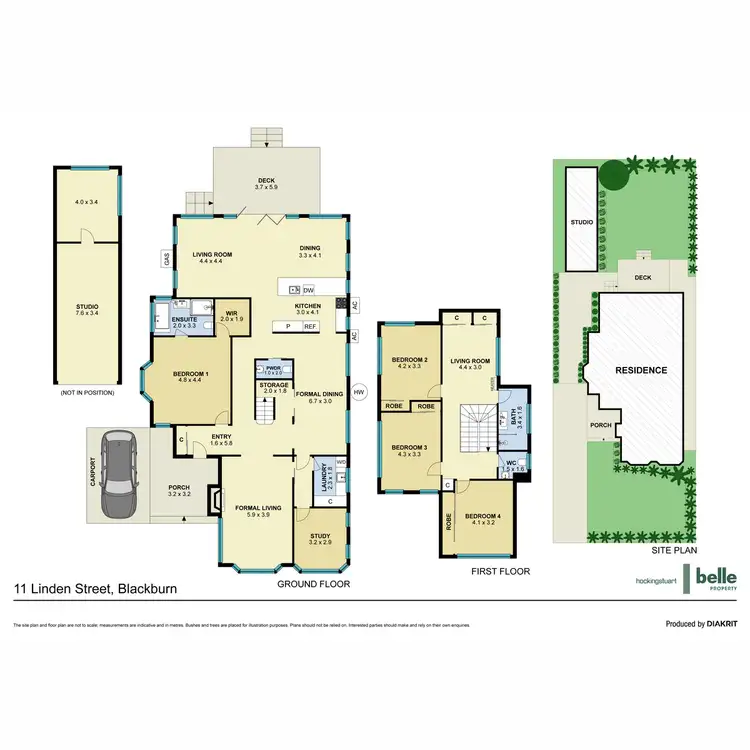 Floorplan of Homely house listing, 11 Linden Street, Blackburn VIC 3130