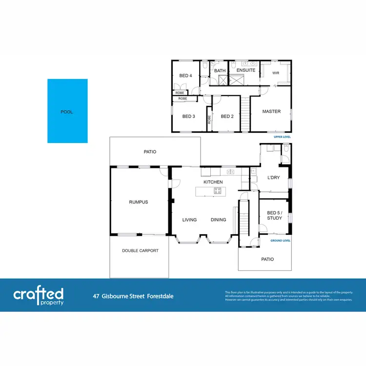 Floorplan of Homely house listing, 47 Gisbourne Street, Forestdale QLD 4118