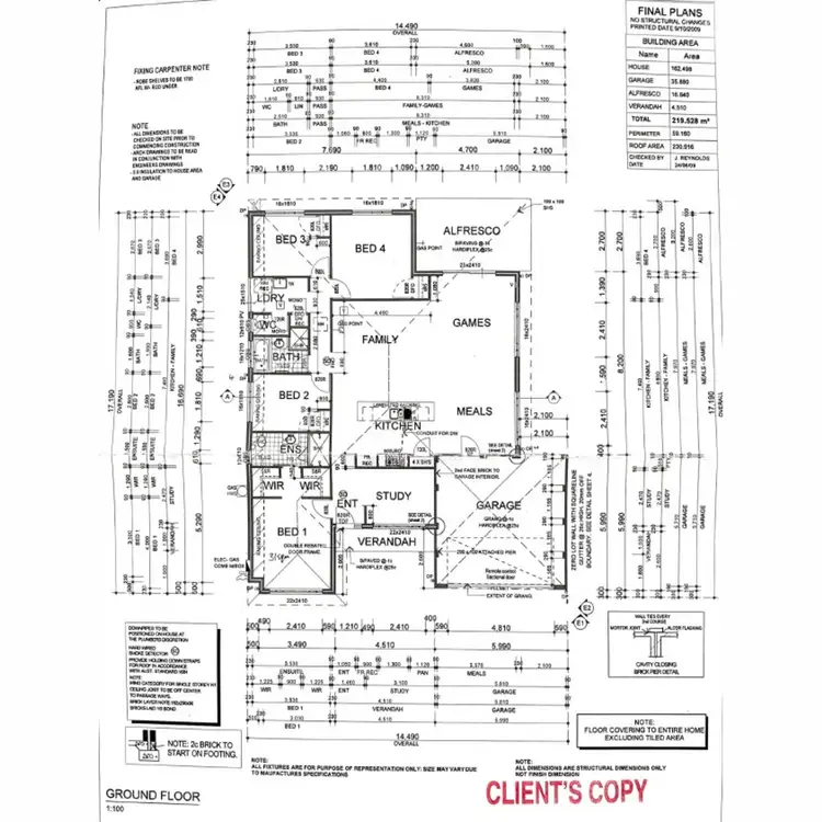 Floorplan of Homely house listing, 111 Sundowner Meander, Banksia Grove WA 6031