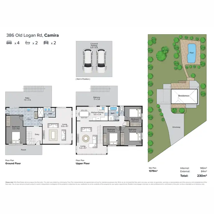 Floorplan of Homely house listing, 386 Old Logan Road, Camira QLD 4300