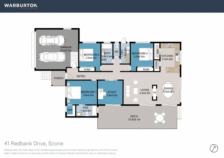 Floorplan of Homely house listing, 41 Redbank Drive, Scone NSW 2337