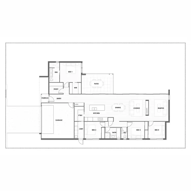 Floorplan of Homely house listing, 7 Carrigan Drive, Kearneys Spring QLD 4350