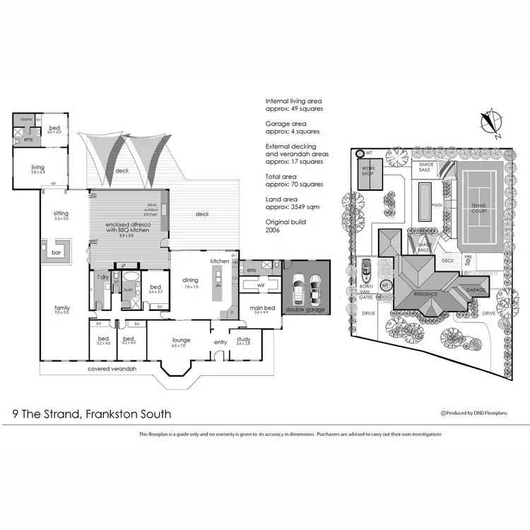 Floorplan of Homely house listing, 9 The Strand, Frankston South VIC 3199