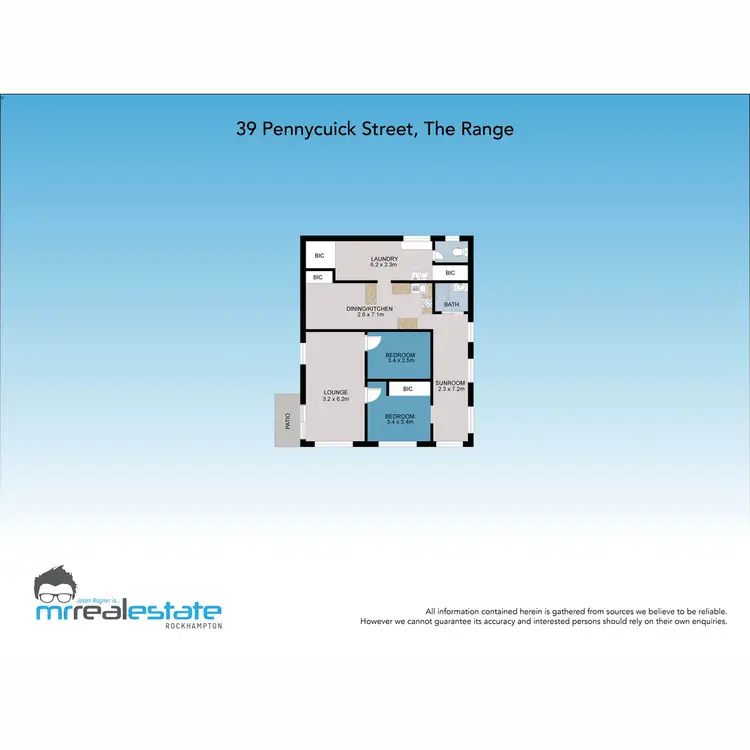 Floorplan of Homely house listing, 39 Pennycuick Street, The Range QLD 4700