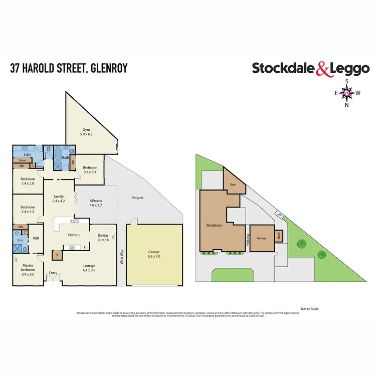 Floorplan of Homely house listing, 37 Harold Street, Glenroy VIC 3046