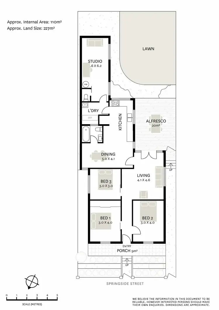 Floorplan of Homely house listing, 10 Springside Street, Rozelle NSW 2039