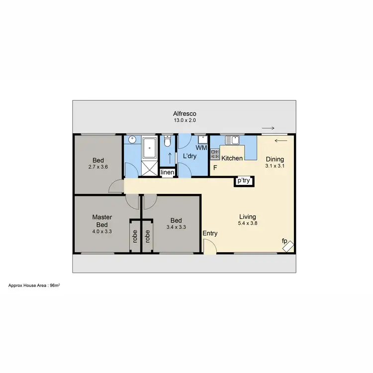 Floorplan of Homely house listing, 4 Bass Vista Boulevard, Cape Schanck VIC 3939