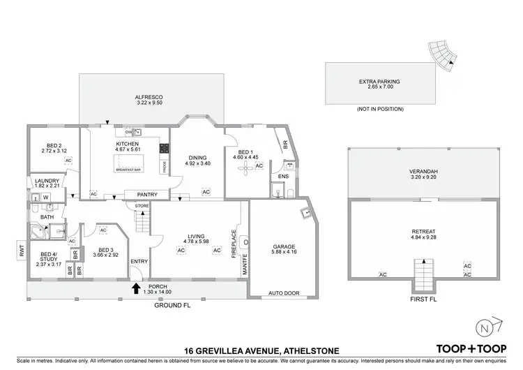 Floorplan of Homely house listing, 16 Grevillea Avenue, Athelstone SA 5076