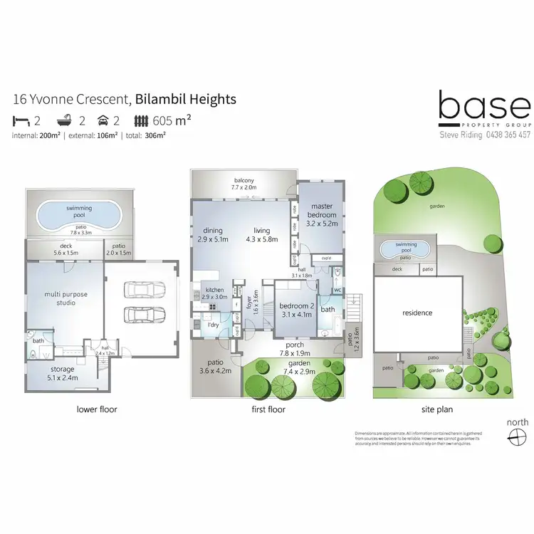Floorplan of Homely house listing, 16 Yvonne Crescent, Bilambil Heights NSW 2486