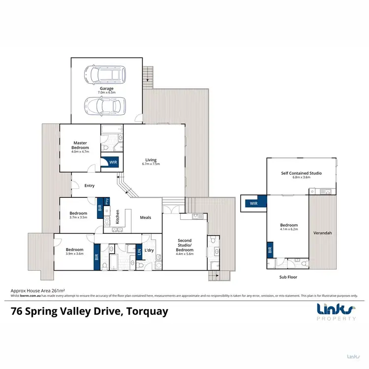 Floorplan of Homely house listing, 76 Spring Valley Drive, Torquay VIC 3228