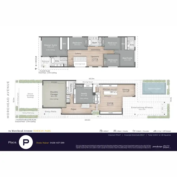 Floorplan of Homely house listing, 79 Morehead Avenue, Norman Park QLD 4170