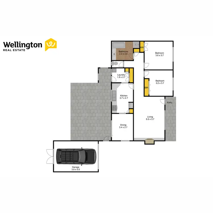 Floorplan of Homely house listing, 38A King Street, Maffra VIC 3860