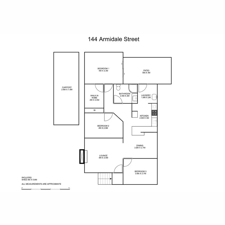 Floorplan of Homely house listing, 144 Armidale Street, South Grafton NSW 2460