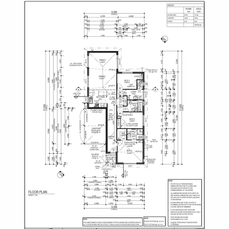 Floorplan of Homely house listing, 18 Melbourne Loop, Clarkson WA 6030