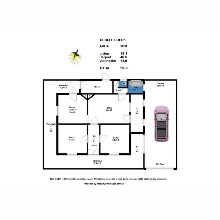 Floorplan of Homely rural property listing, Address available on request