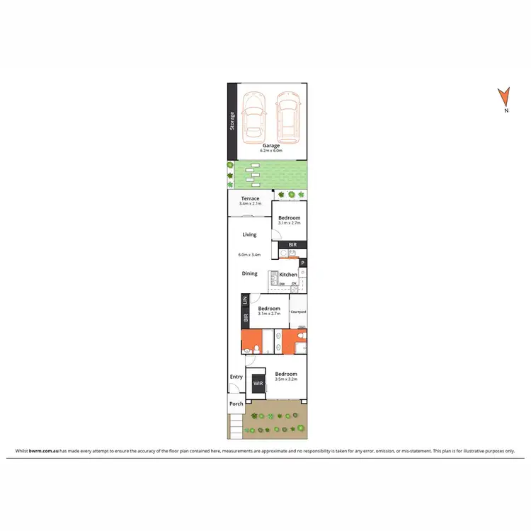 Floorplan of Homely house listing, 12 Oleary Walk, Charlemont VIC 3217