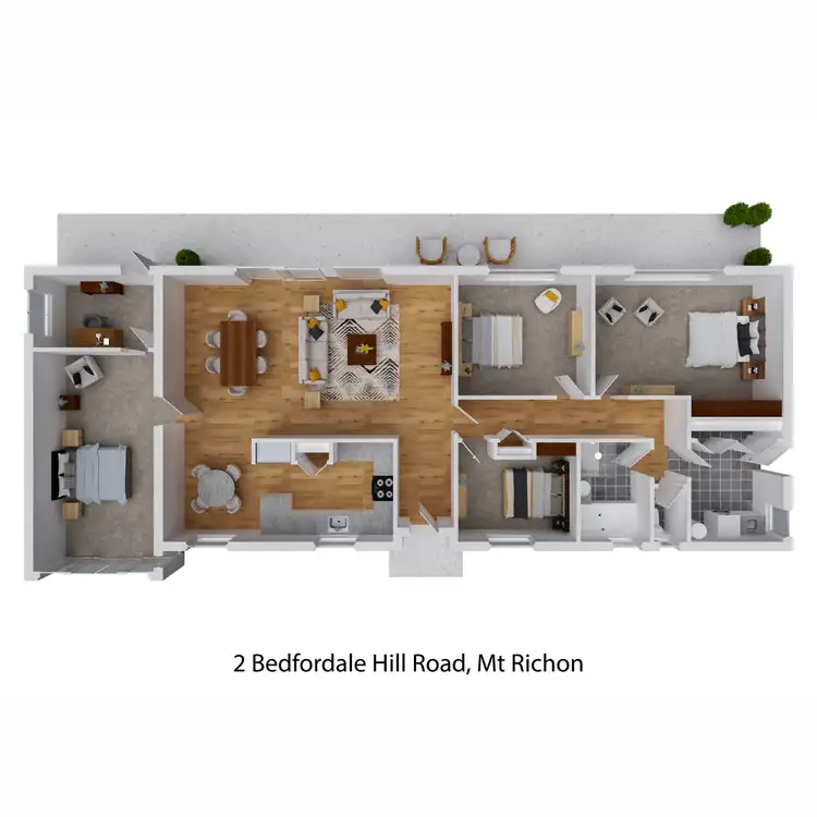 Floorplan of Homely house listing, 2 Bedfordale Hill Road, Mount Richon WA 6112