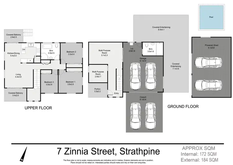 Floorplan of Homely house listing, 7 Zinnia Street, Strathpine QLD 4500