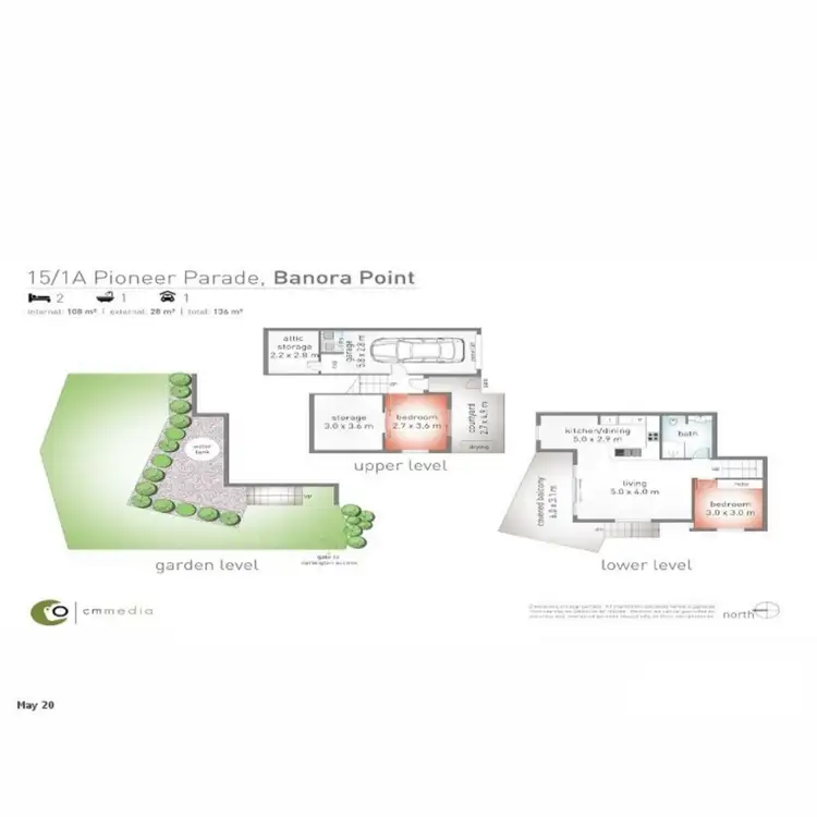 Floorplan of Homely unit listing, 15/1a Pioneer Parade, Banora Point NSW 2486