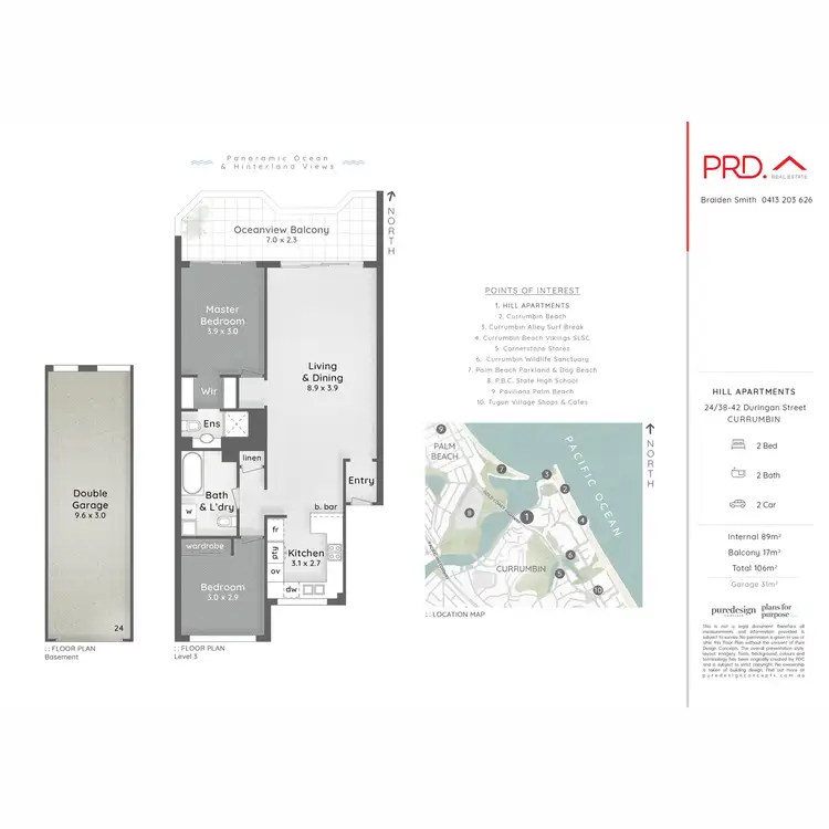 Floorplan of Homely unit listing, 24/38 Duringan Street, Currumbin QLD 4223