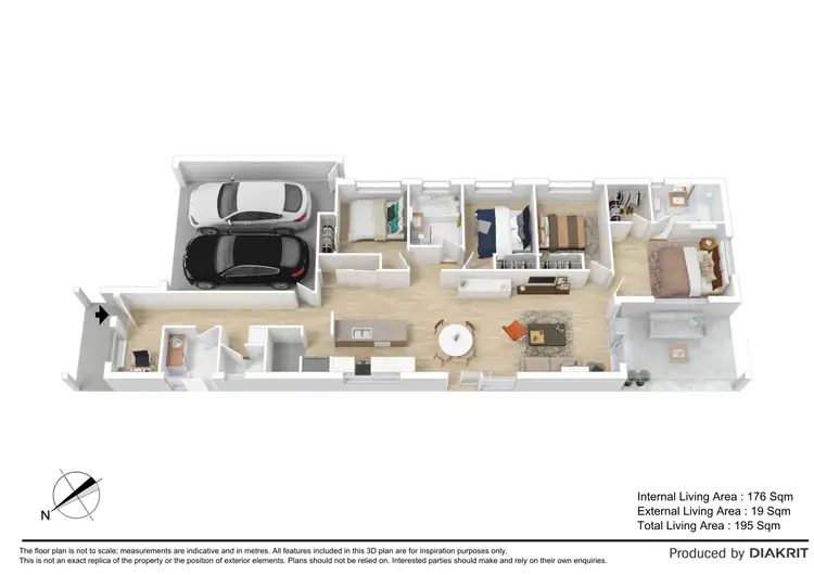 Floorplan of Homely house listing, 10 Skelbrook Road, Park Ridge QLD 4125