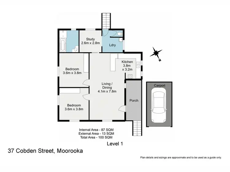 Floorplan of Homely house listing, 37 Cobden Street, Moorooka QLD 4105