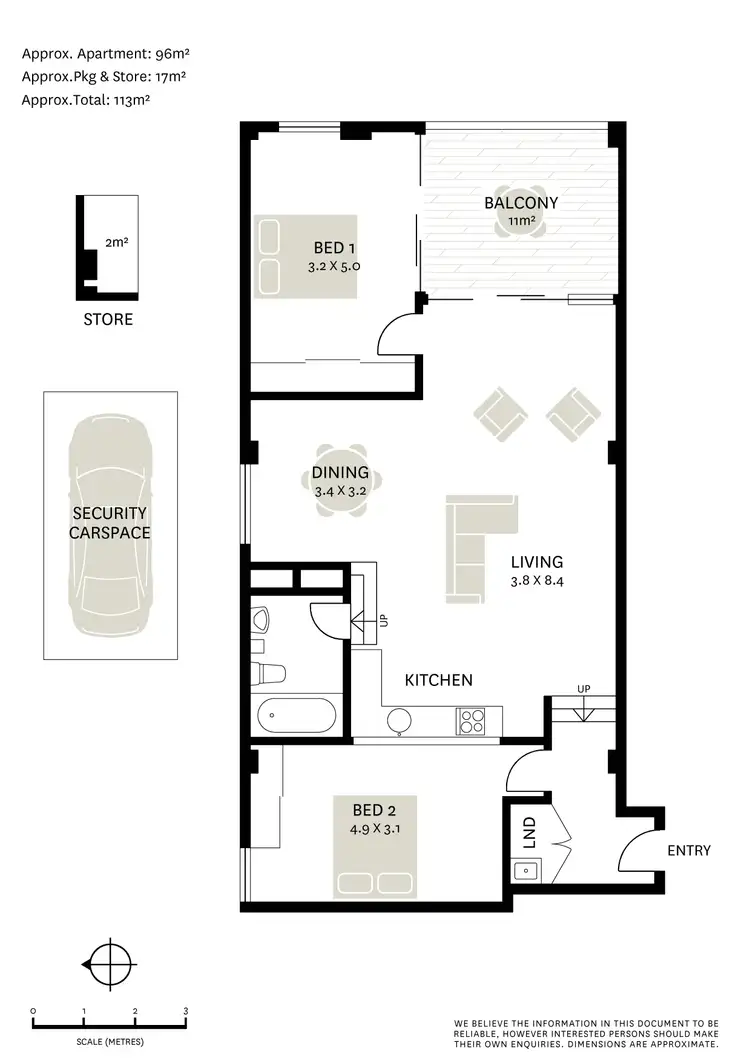 Floorplan of Homely apartment listing, 502/28 Bellevue Street, Surry Hills NSW 2010