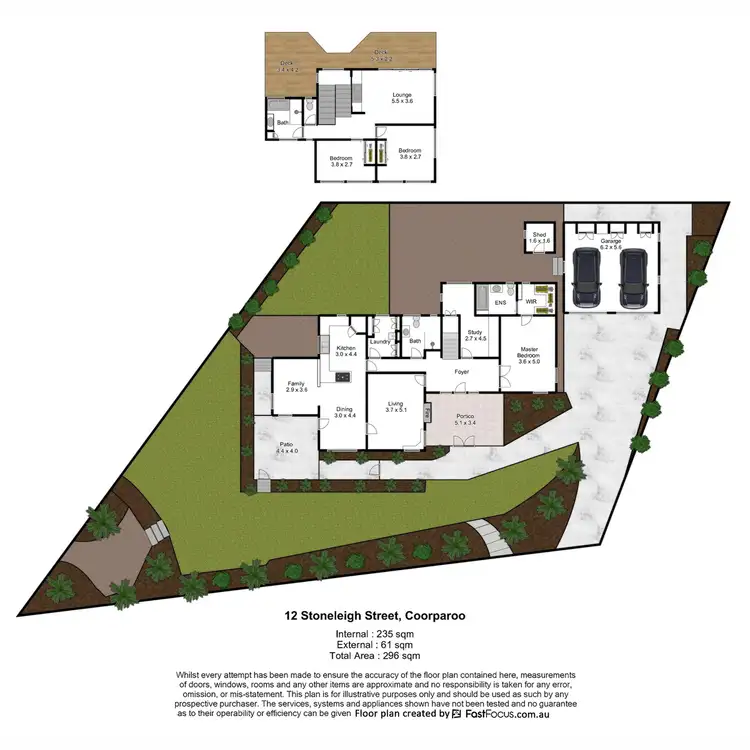 Floorplan of Homely house listing, 12 Stoneleigh Street, Coorparoo QLD 4151