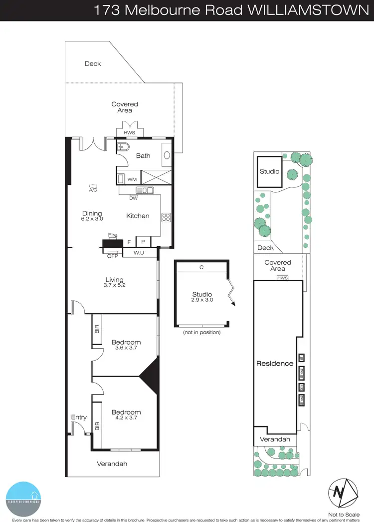 Floorplan of Homely house listing, 173 Melbourne Road, Williamstown VIC 3016