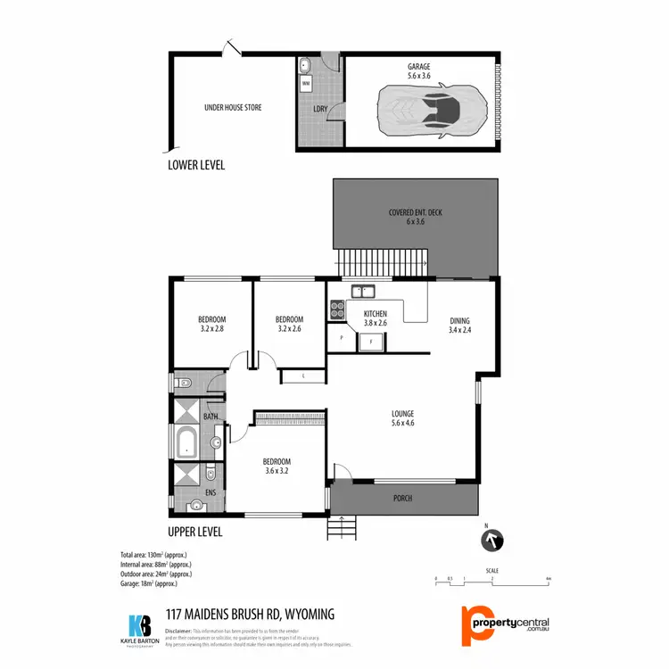 Floorplan of Homely house listing, 117 Maidens Brush Road, Wyoming NSW 2250