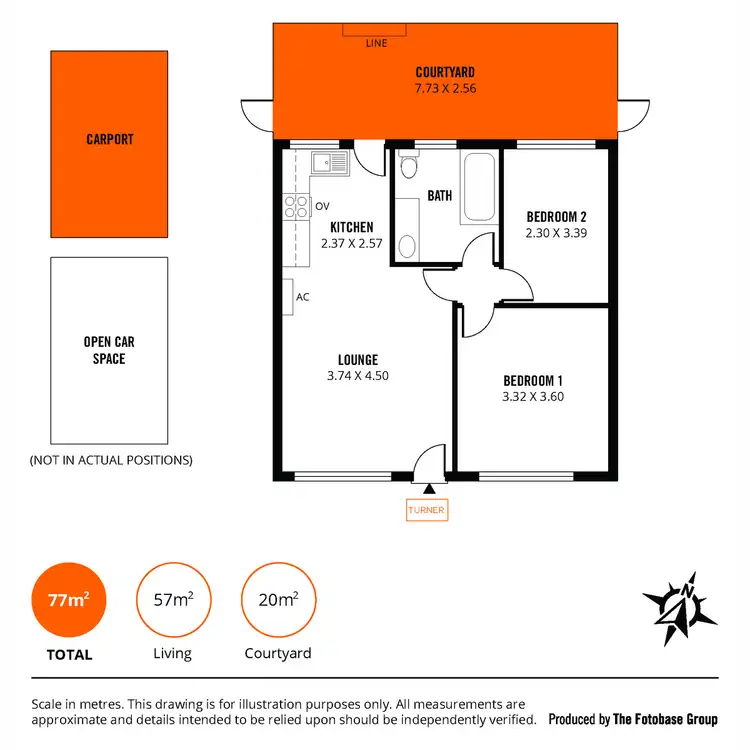 Floorplan of Homely unit listing, 3/14 Charles Street, Forestville SA 5035