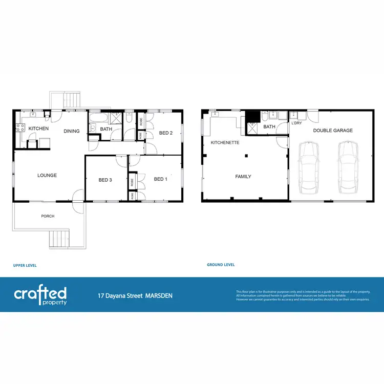 Floorplan of Homely house listing, 17 Dayana Street, Marsden QLD 4132