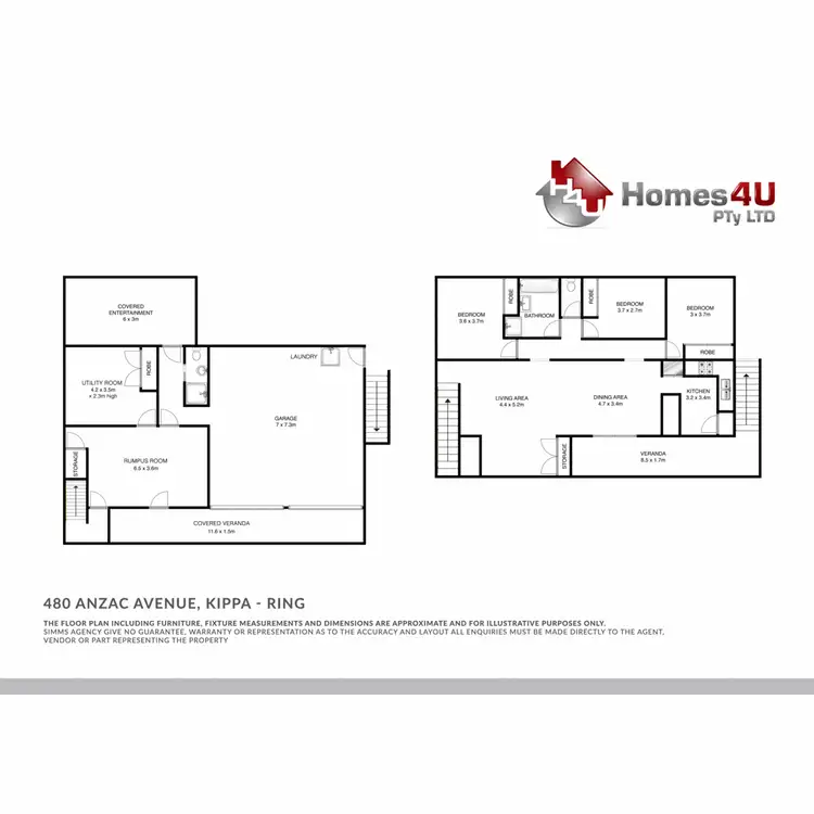 Floorplan of Homely house listing, 480 Anzac Avenue, Kippa-Ring QLD 4021