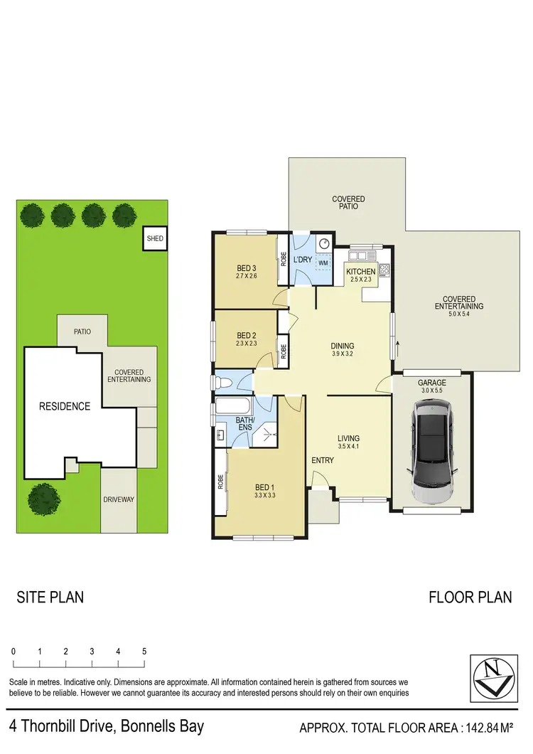 Floorplan of Homely house listing, 4 Thornbill Drive, Bonnells Bay NSW 2264