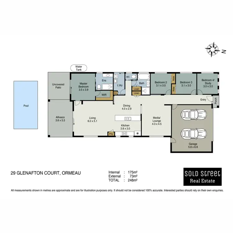 Floorplan of Homely house listing, 29 Glenafton Court, Ormeau QLD 4208