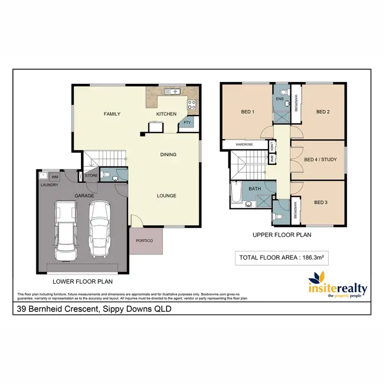 Floorplan of Homely house listing, 24 Bernheid Crescent, Sippy Downs QLD 4556