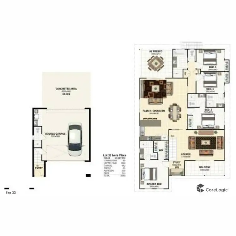 Floorplan of Homely house listing, 14 Ivers Place, Emerald QLD 4720