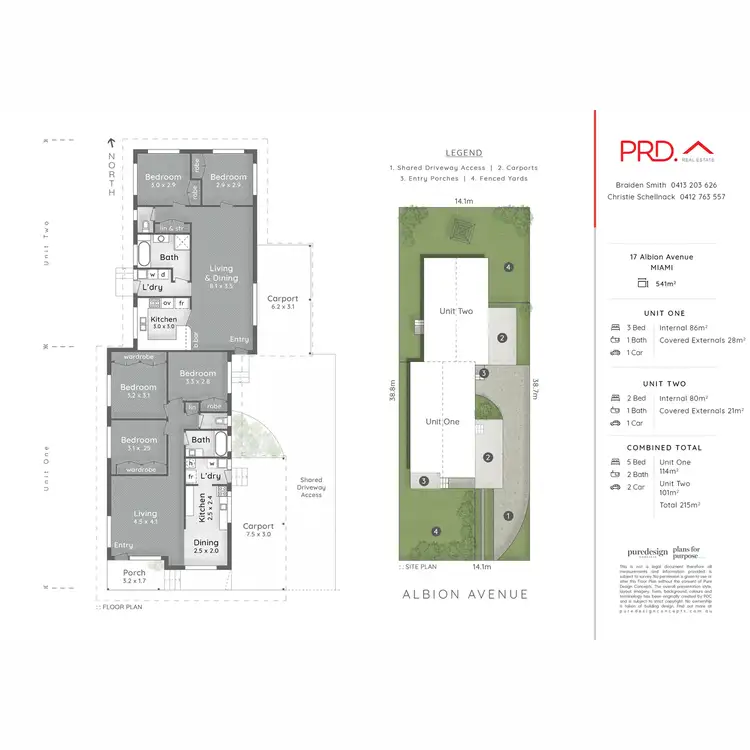 Floorplan of Homely house listing, 17 Albion Avenue, Miami QLD 4220