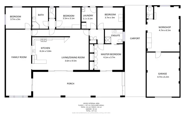 Floorplan of Homely house listing, 10 Heidelberg Drive, Wodonga VIC 3690