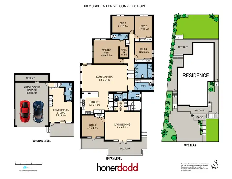 Floorplan of Homely house listing, 60 Morshead Drive, Connells Point NSW 2221