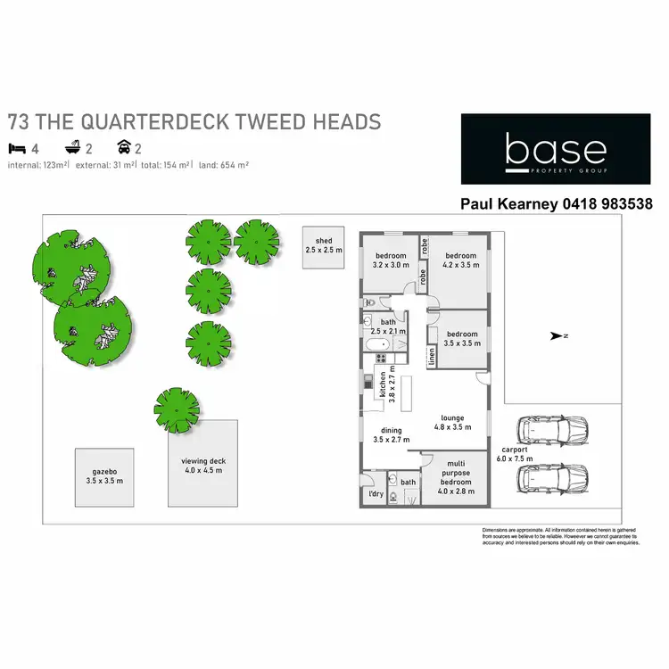 Floorplan of Homely house listing, 73 The Quarterdeck, Tweed Heads NSW 2485