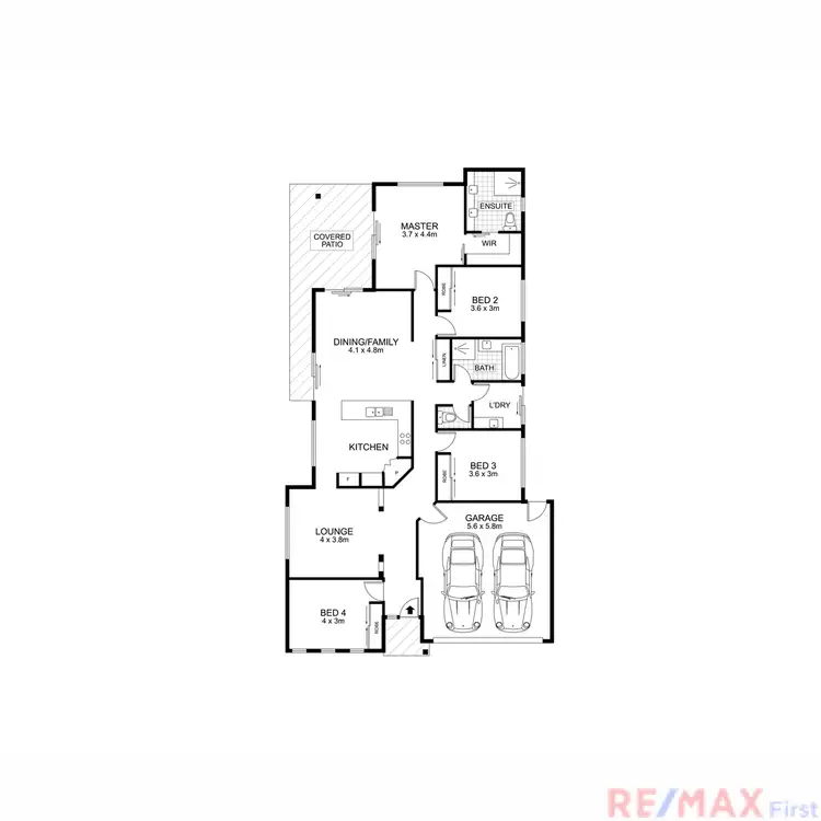 Floorplan of Homely house listing, 33 Elvena Circuit, Little Mountain QLD 4551